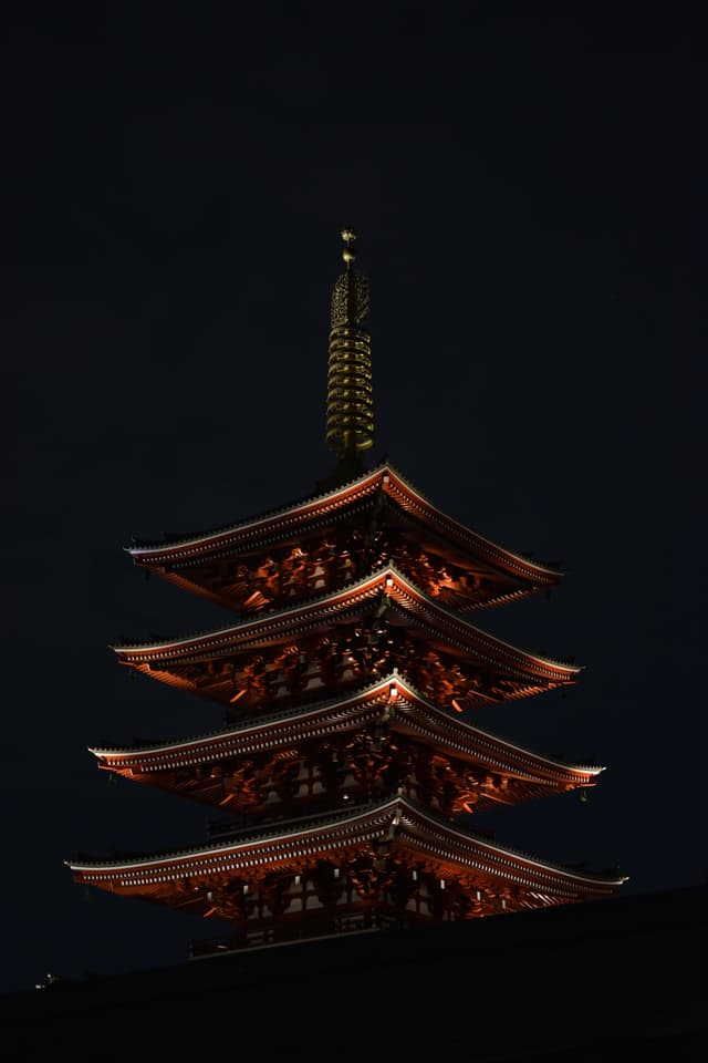 Sensō-ji Pagoda, Tokyo