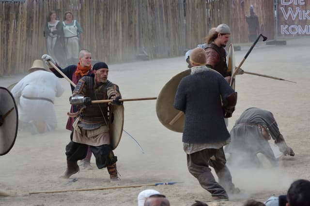 Viking battle