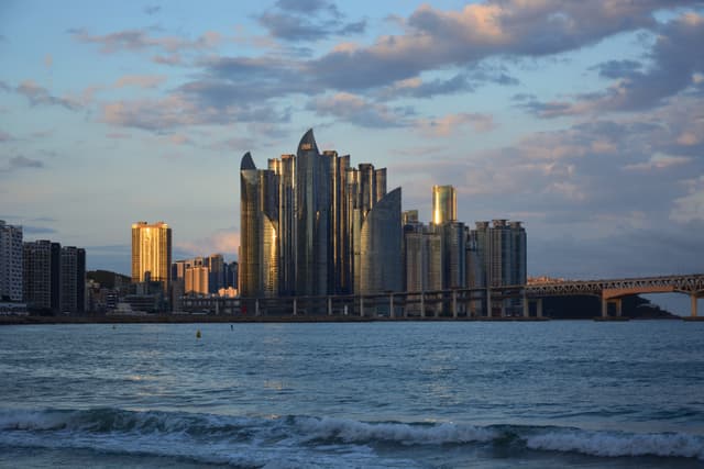 View from the Gwangalli Beach