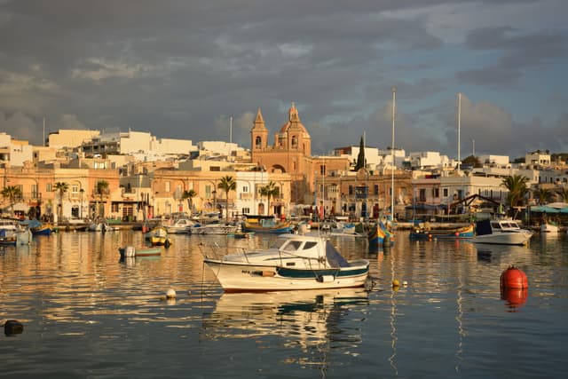 Marsaxlokk bay