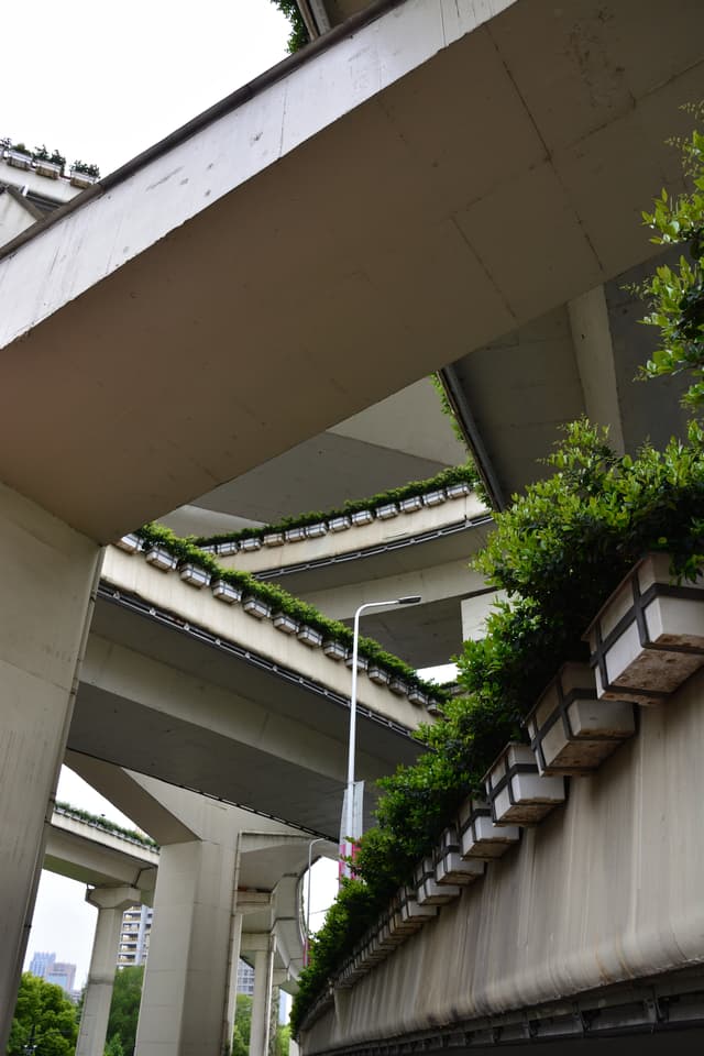 Shanghai multi-level highway