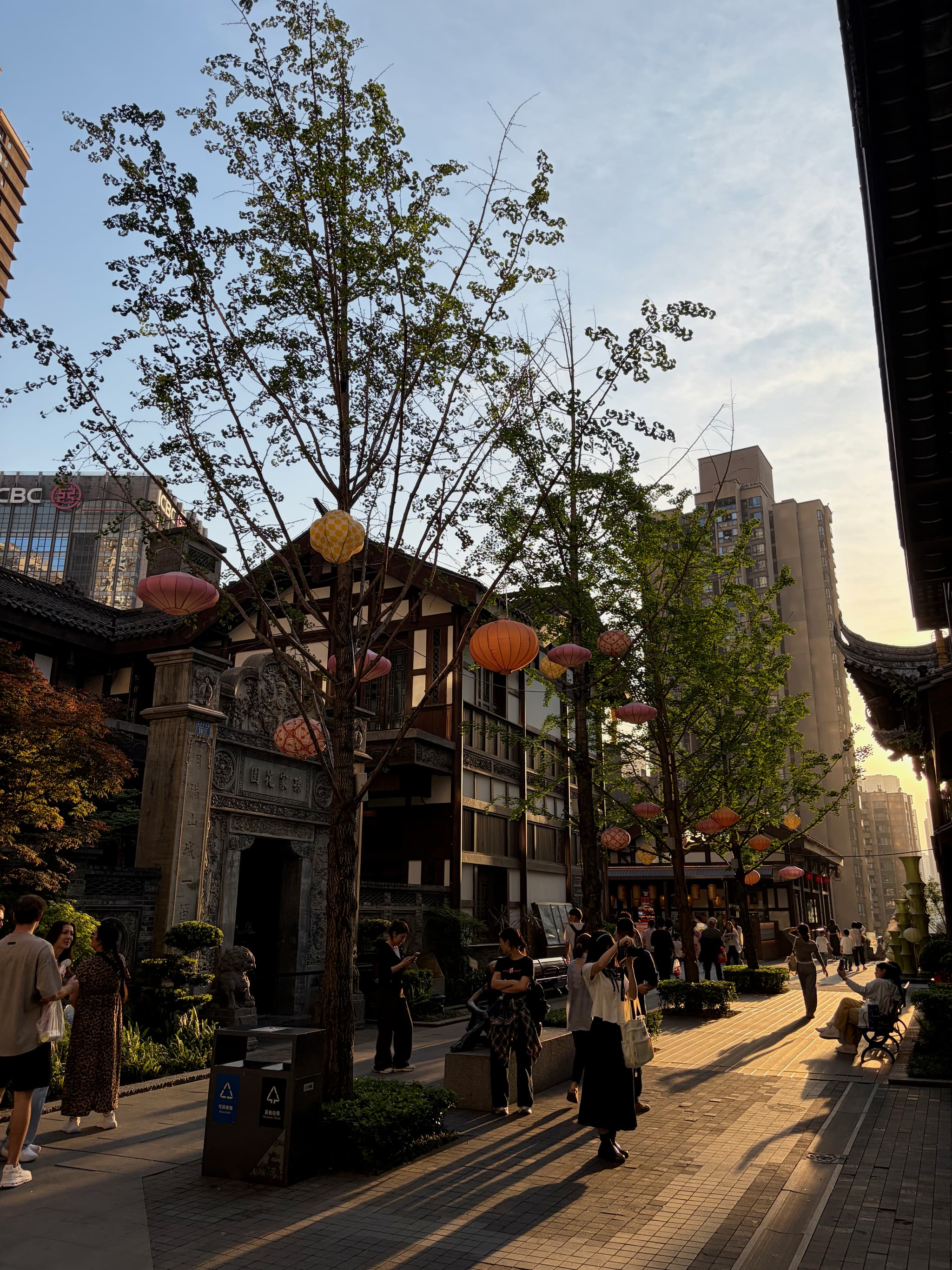 Chongqing at dusk