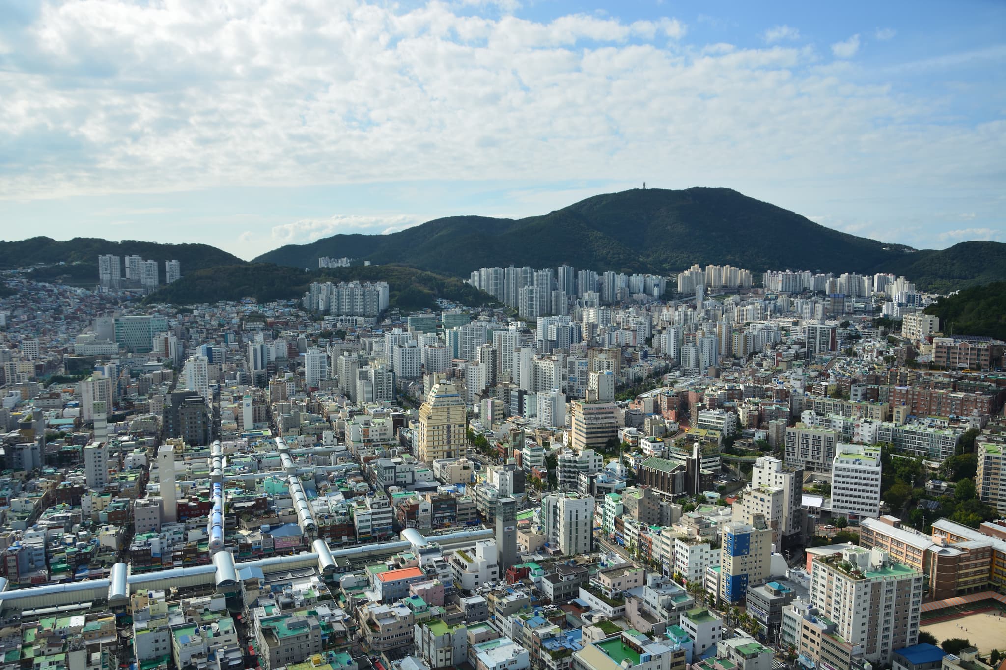 Busan skyline