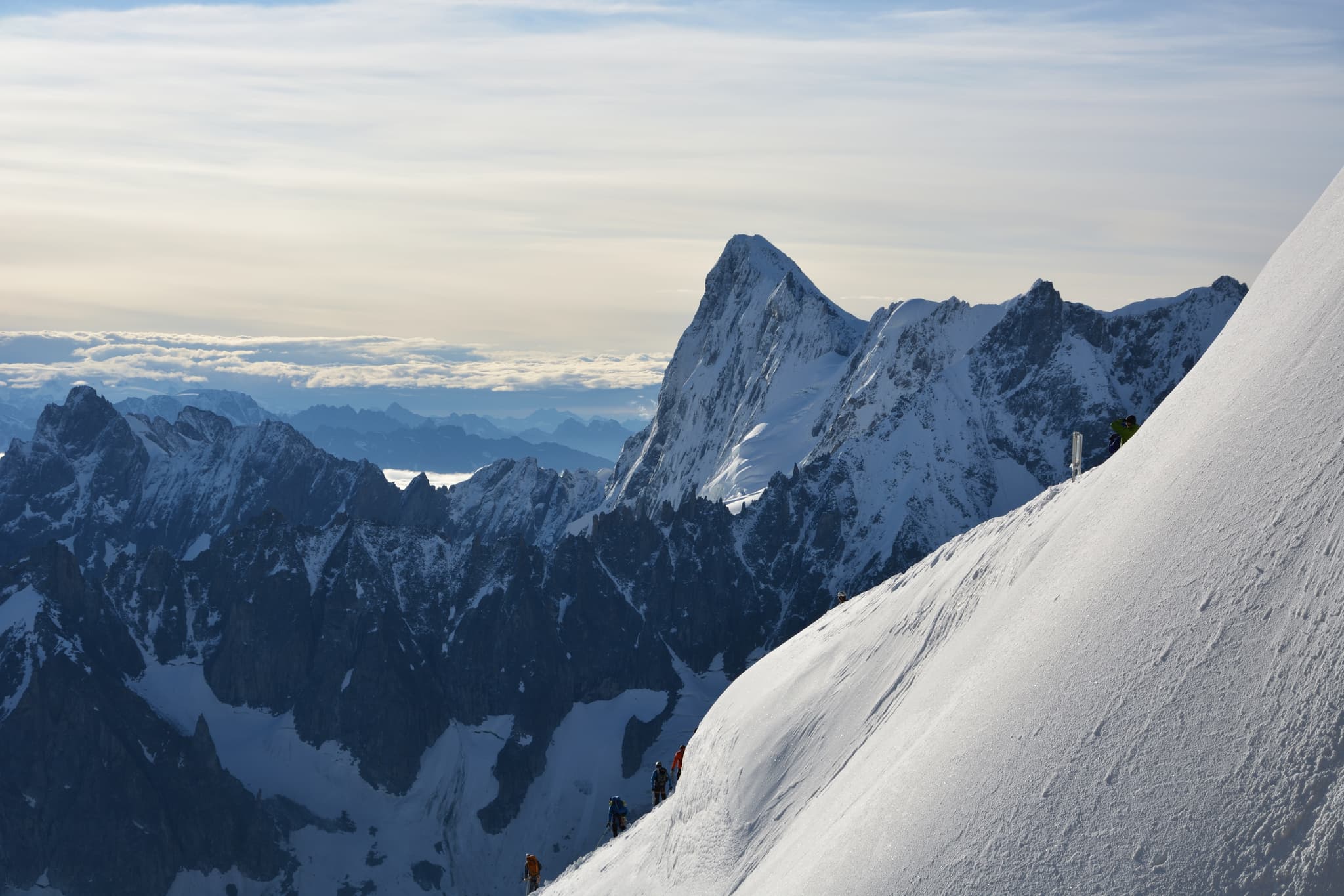 Slopes of Mont Blanc