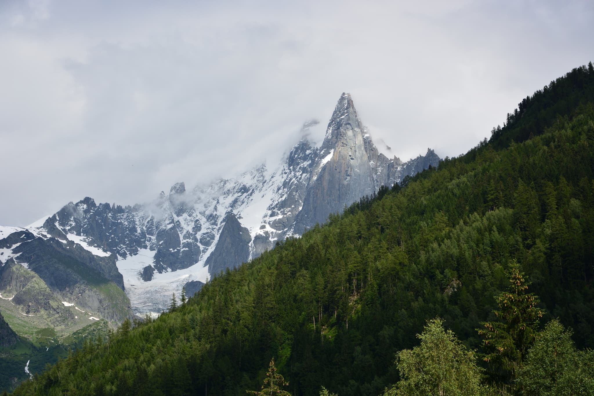 Mountains near Chamonix