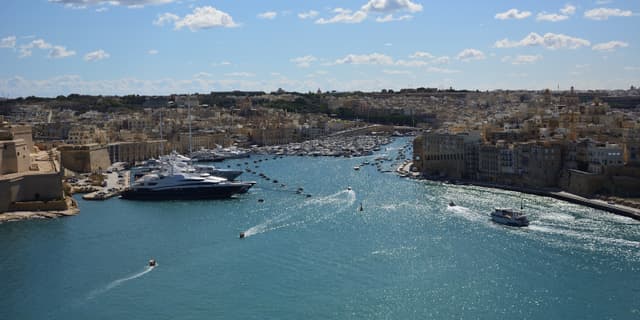 View over the Three Cities