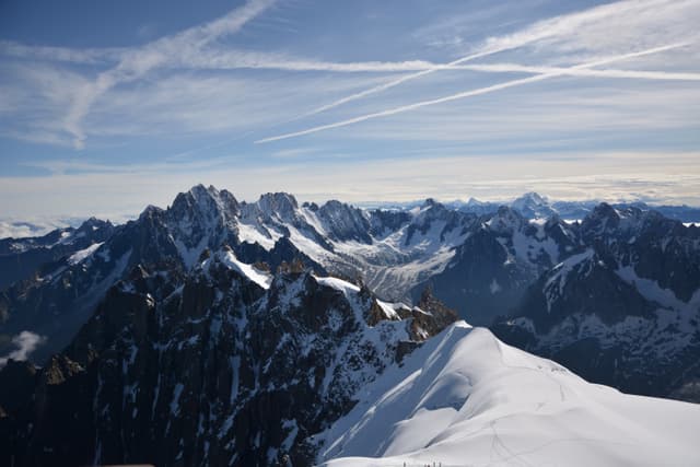 Slopes of Mont Blanc