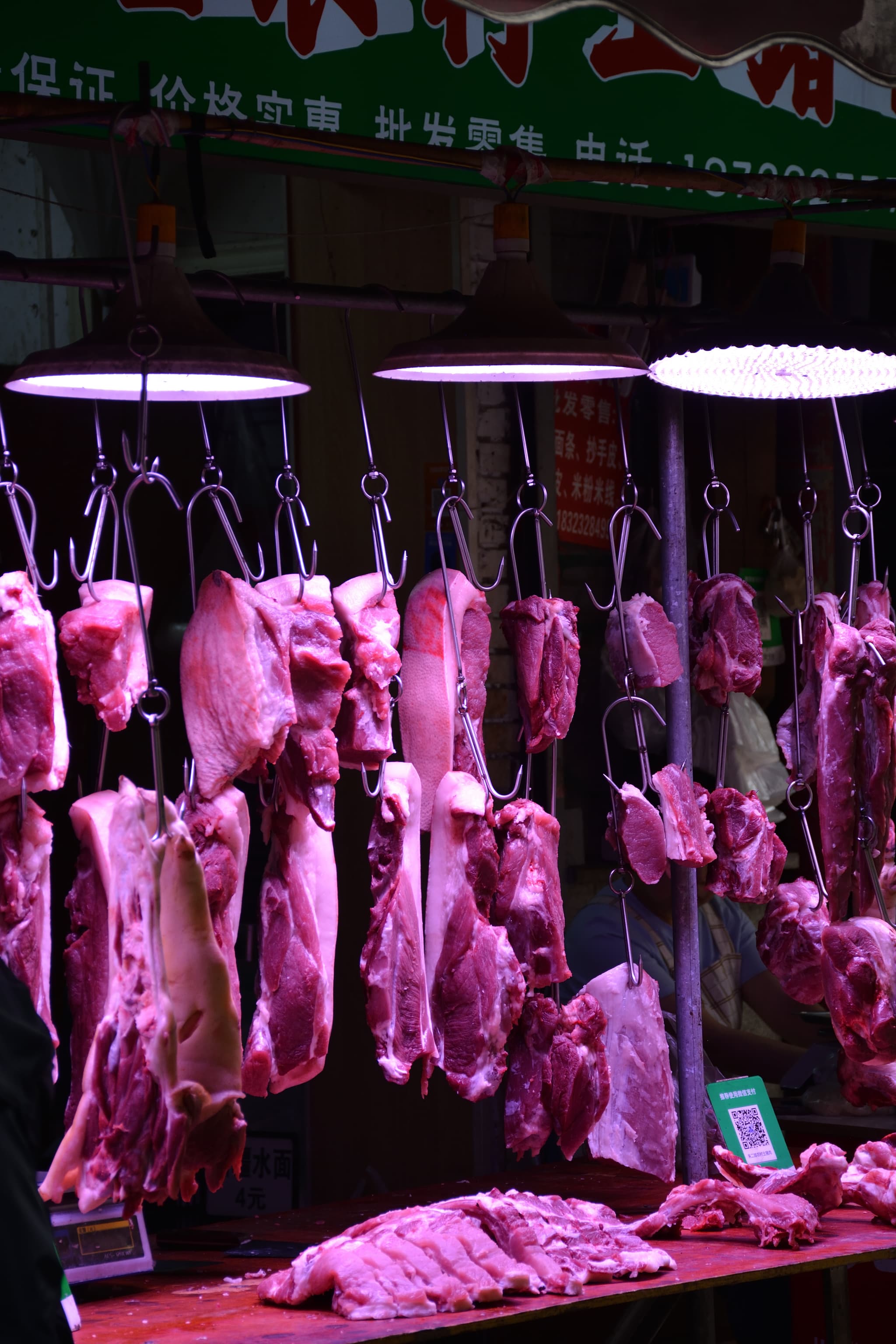 Local butcher's shop