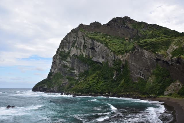 Cliffs of Seongsan Ilchulbong