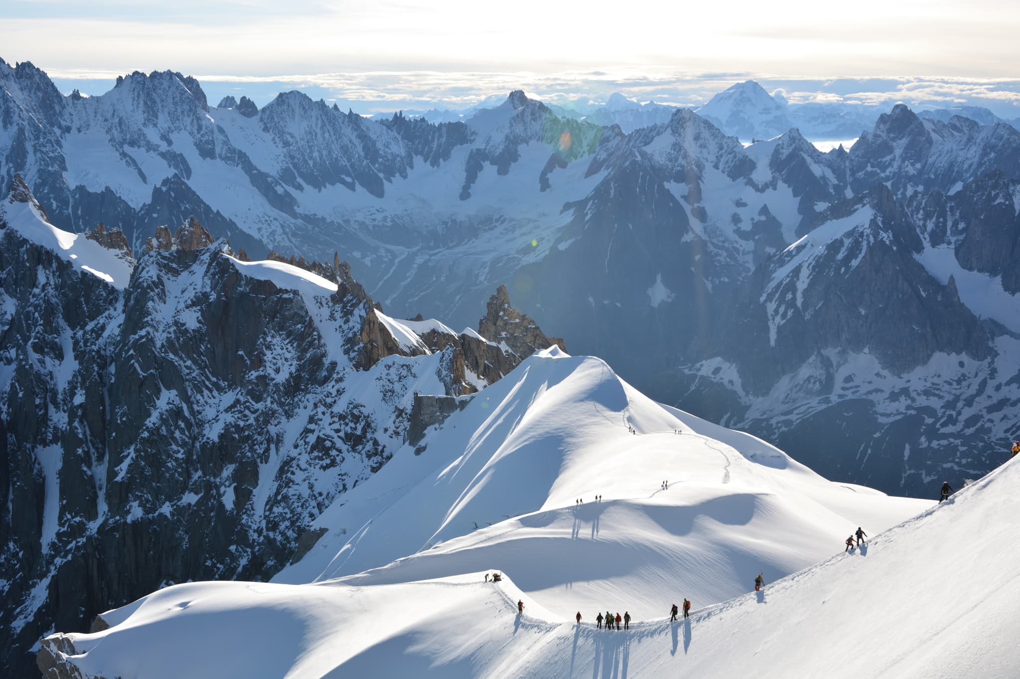 Slopes of Mont Blanc