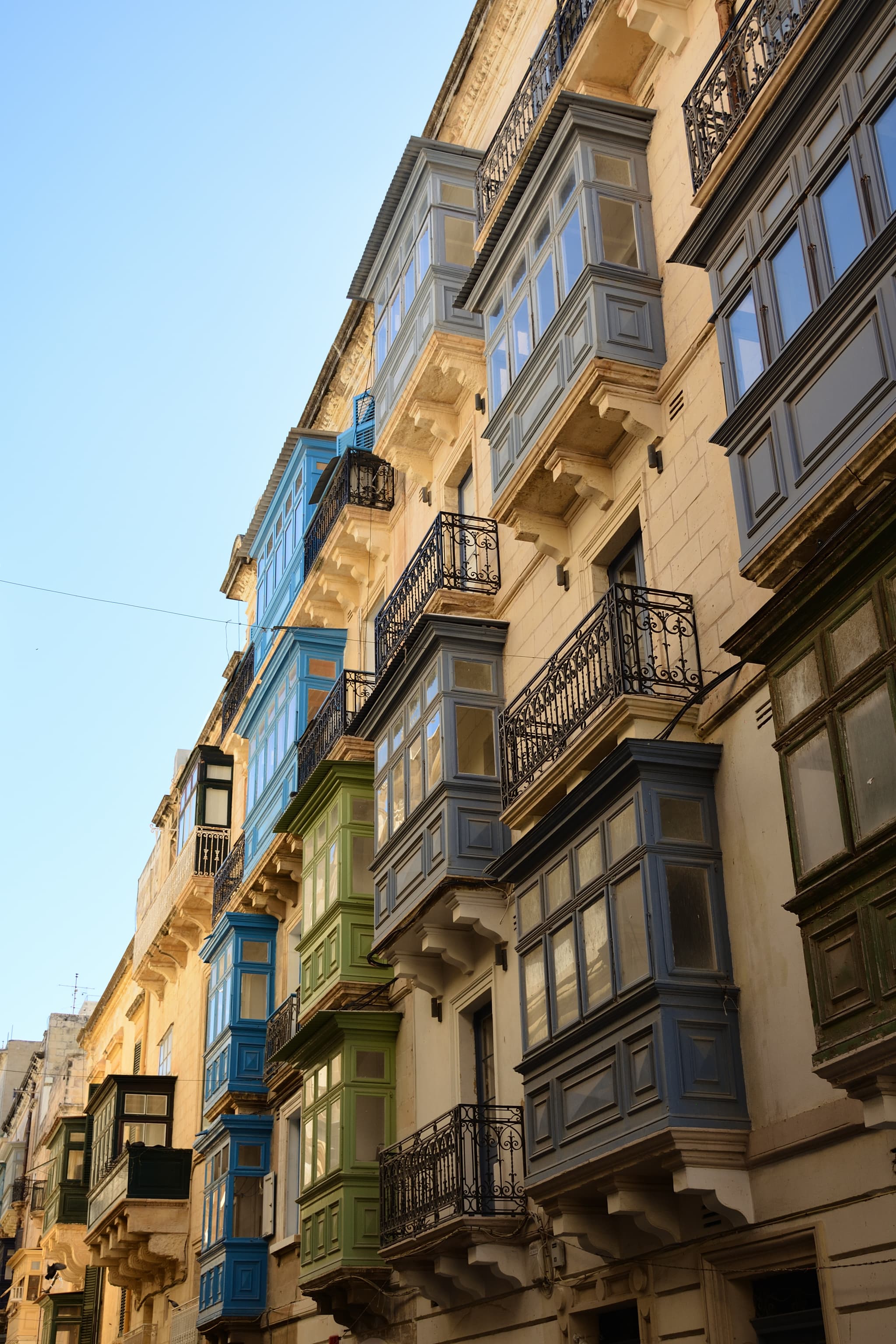 Maltese city houses