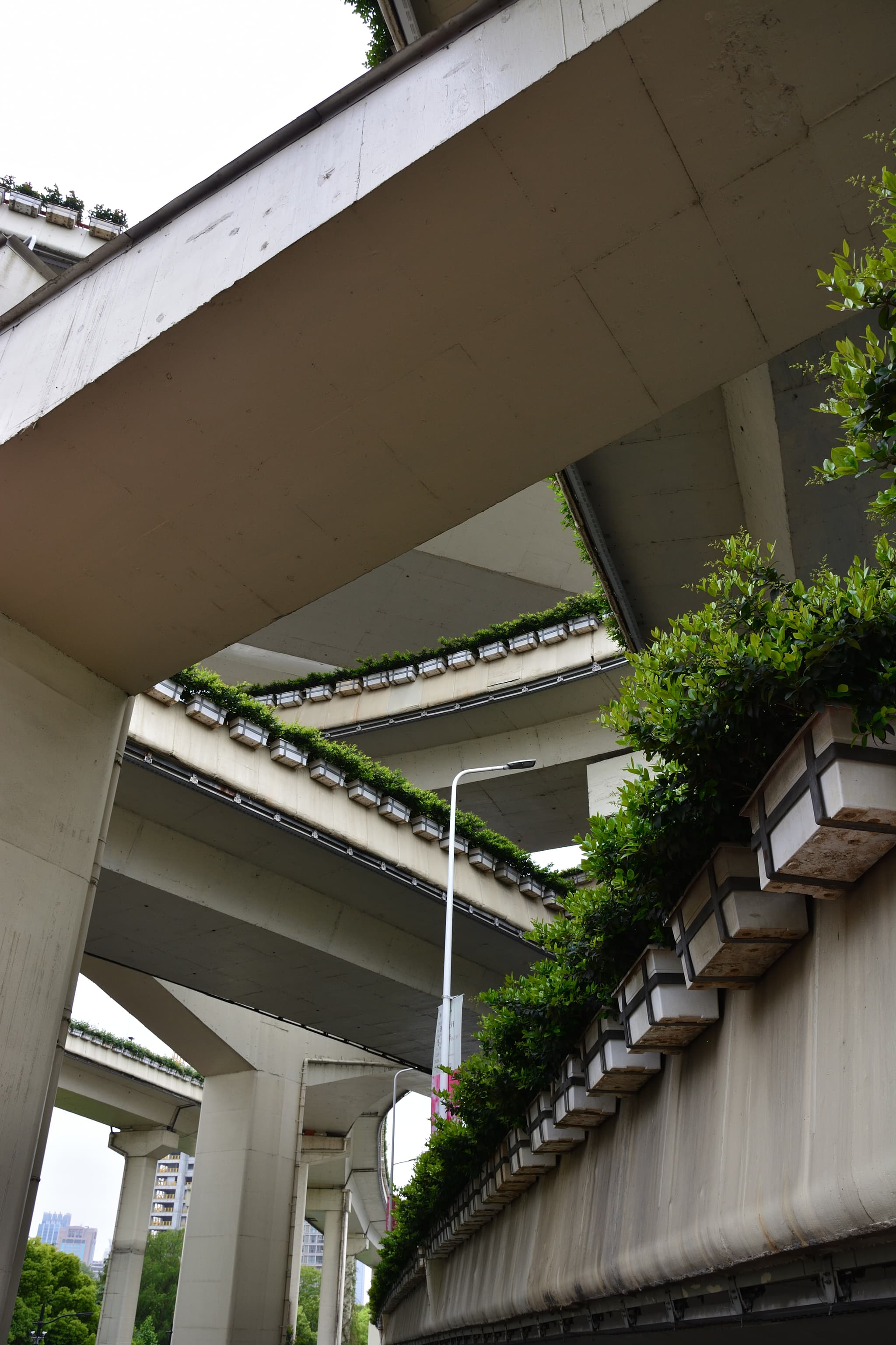 Shanghai multi-level highway