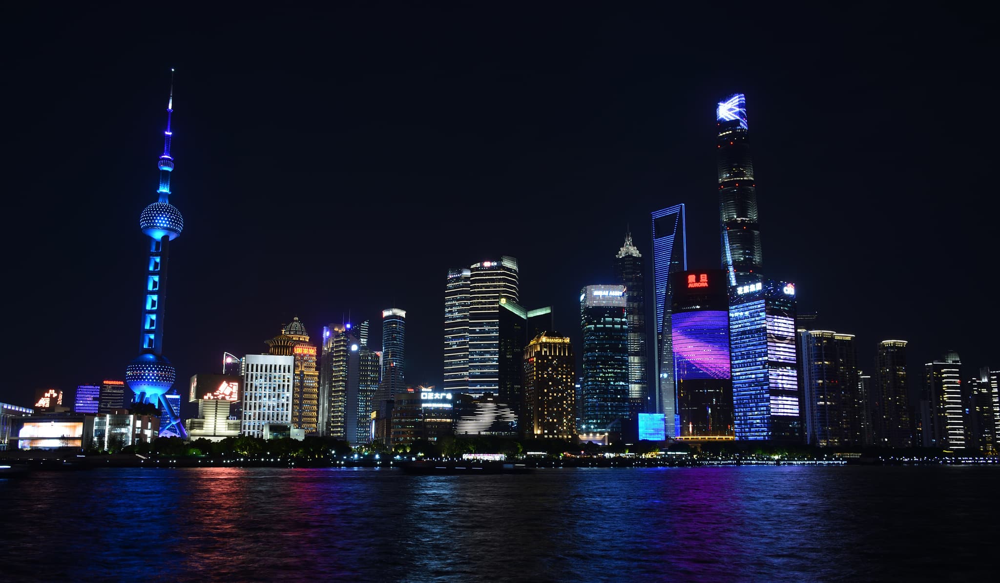 Shanghai Pudong skyline
